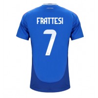 Echipament fotbal Italia Davide Frattesi #7 Tricou Acasa European 2024 maneca scurta